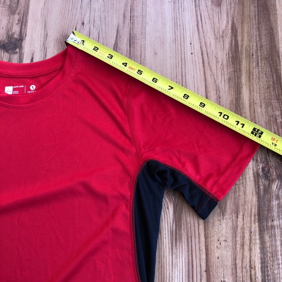 NEW Xersion Active T Shirt Red Large Boy’s NWOT - Picture 7 of 13